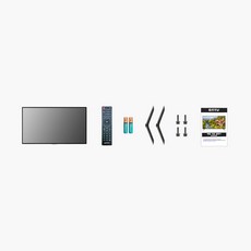 이엔TV 4K UHD DLED TV, 138cm(55인치), EN-SL550U, 스탠드형, 자가설치