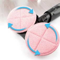 휴스톰 무선 듀얼스핀플러스 물걸레청소기 HS-11000