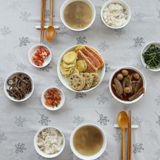 에라토 크림모노 2인 그릇 홈세트 12p, 홈세트 7종, 1세트