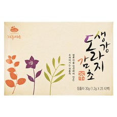 지산식품 생강도라지감초차, 1.2g, 25개입, 1개