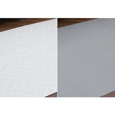 딩동펫 반려동물 방수 미끄럼방지 매트, 그레이헤링본 + 차콜, 1개