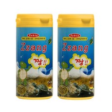 타비아 거북이 사료 ZZANG, 50g, 2개