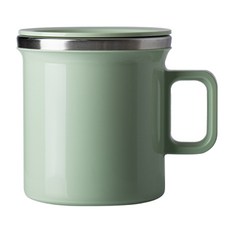 JVR 모노 스테인레스 머그컵 360ml, 그린, 1개