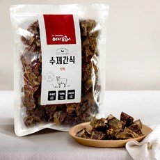 야아부르니 강아지 수제간식 대용량팩, 양목뼈, 400g, 1개