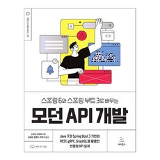 [위키북스]스프링 6와 스프링 부트 3로 배우는 모던 API 개발, 위키북스, 소라브 샤르마 위키북스, 소라브 샤르마