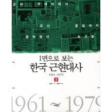 1면으로 보는 한국 근현대사 3: 1961-1979:군사 쿠데타에서 유신 종말까지 급박했던 순간들, 서해문집, 김흥식 기획/황병주 해설