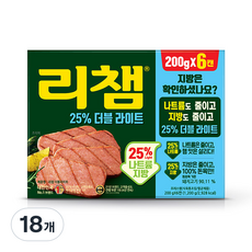 리챔 더블라이트, 200g, 18개