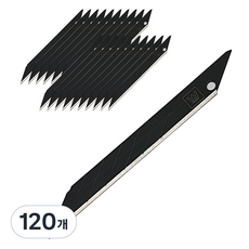 화신 커터날 30도 블랙 SK2H, 120개