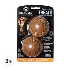 스타마크 에버라스팅 트릿 애견 간식 M, 치킨, 3개