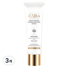 달바 화이트 트러플 더블 모이스처 크림, 60ml, 3개