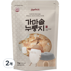 심플잇 가마솥 누룽지, 1kg, 2개