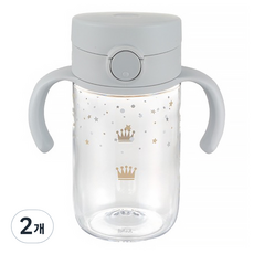 릿첼 아스타 드링킹컵, 320ml, 2개, 라이트그레이