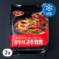 하림 공주식 고추짬뽕 2인분 (냉동), 1kg, 2봉
