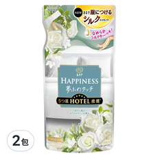 Lenor 蘭諾 Happiness 衣物柔軟精補充包 白茶香, 370ml, 2包