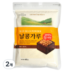 성진식품 날콩가루, 2개, 400g