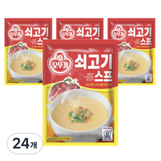 오뚜기 쇠고기 스프, 80g, 24개