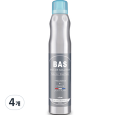 BAS 섬유 탈취제 미드나이트 블랙베리향 본품, 400ml, 4개