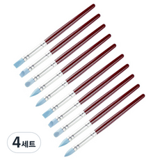 O-ON 塑形用矽膠刷 B型 5種, 160mm, 4組