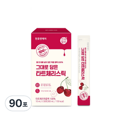 천호엔케어 착즙 원액 그대로 담은 타트체리스틱, 90포, 10ml