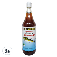 CHEF'S CHOICE 美味大師 鮪魚牌魚露, 700ml, 3瓶