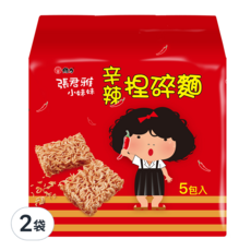 維力 張君雅小妹妹 辛辣捏碎麵, 200g, 2袋
