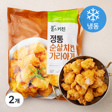 풀무원 풀스키친 정통순살치킨가라아게 (냉동), 1kg, 2개