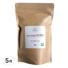 고이담아 유기농 작두콩차 슬라이스, 80g, 1개입, 5개