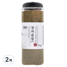 건강곡간 청차좁쌀, 2개, 1kg