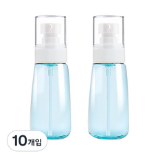 DM 뷰티 클렌징 로션 공병 100ml, 라이트 블루, 10개입