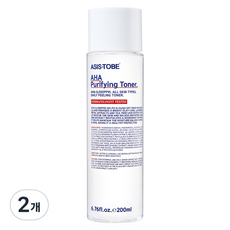애즈이즈투비 아하 퓨리파잉 토너, 200ml, 2개