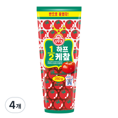 오뚜기 하프 케첩, 280g, 4개