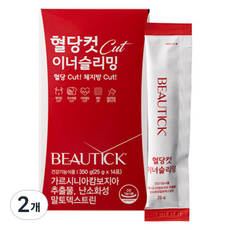 뷰틱 혈당컷 이너슬리밍 14p, 350g, 2개