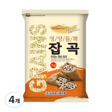 삼원농산 영양듬뿍 잡곡 녹미, 1kg, 4개