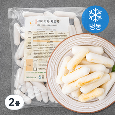 가예 구워먹는 치즈떡 (냉동), 1kg, 2봉