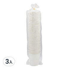 淳安 紙杯 (空白杯) (7oz) (50入/條),3入 - 7oz空白紙杯，一次性紙杯，聚會活動適用