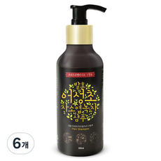 갑당약초 어성초 자소엽 녹차 샴푸, 300ml, 6개