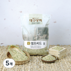 대구상회 햄프씨드, 500g, 5개