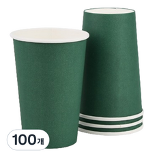 그린 종이컵 390ml, 50개, 2세트 100개