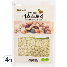 너츠스토리 마카다미아 반태 4호, 350g, 4개