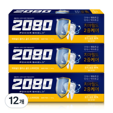 2080파워쉴드플러스골드스피아민트, 12개, 140g