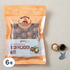곰곰 통 마카다미아 솔트, 200g, 6개