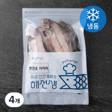 해선생 반건조 가자미 (냉동), 500g, 4개