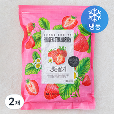 딸기 (냉동), 2개, 1kg