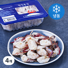 절단꽃게 L (냉동), 4개, 450g