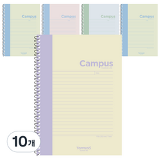 탐사 파스텔 캠퍼스 스프링 노트, 랜덤발송, 10개 랜덤발송, 10개