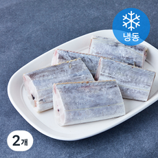 비비수산 두툼한 손질 갈치 특대 (냉동), 2개, 600g 2개, 600g