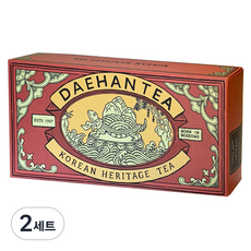 대한다업 싱글 허브 셀렉션 차 3종 세트, 2세트, 캐모마일 1.2g x 5p + 페퍼민트 1.5g x 5p + 레몬밤 1g x 5p