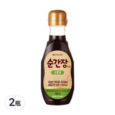 ivenet 幼兒專用調味醬油，使用韓國小麥、大豆發酵的醬油, 190ml, 2瓶