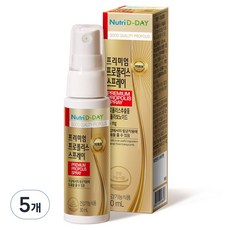 뉴트리디데이 프리미엄 프로폴리스 스프레이, 30ml, 5개