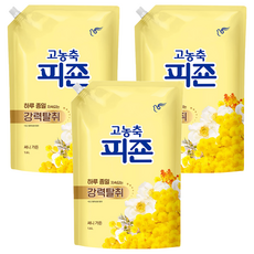피죤 고농축 강력탈취 오리지널 섬유유연제 써니가든 리필, 1.6L, 3개 1.6L, 3개